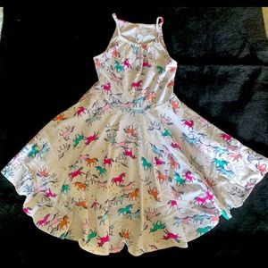 Girls Unicorn Dress Size 7